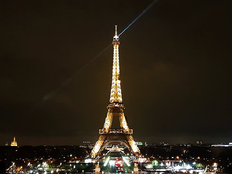 Tour Eiffel dal Trocadero